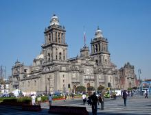 Metropolitan Cathedral on the Zócalo.