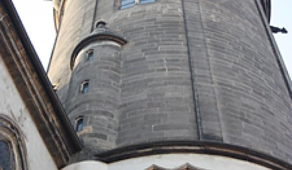 The Schlosskirche (Castle Church, aka All Saints’ Church) in Wittenberg, Germany, is where Martin Luther nailed his 95 Theses in 1517. The church also contains his tomb.