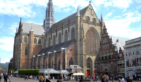 Grote Kerk in the Grote Markt pedestrian area of Haarlem. Photos by Diane Harrison