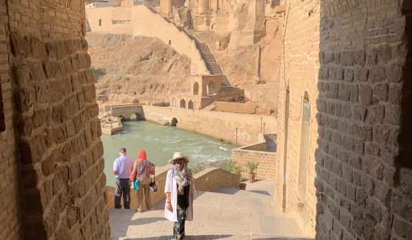 View of the Shushtar Historical Hydraulic System.