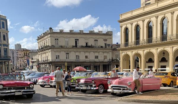 Havana is an open-air museum for classic cars. A one-hour ride in one around the city cost about $100. Photos by Josip Palić