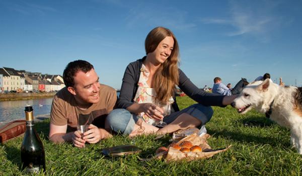 Treat yourself to a picnic in a park with a view — and make friends with the locals while you eat. Photos by Rick Steves