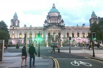 Belfast’s City Hall is a polished and majestic celebration of Victorian-era pride built with industrial wealth. Photo by Rick Steves
