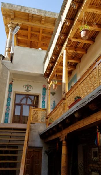 Inside the Amelia Boutique Hotel — Bukhara, Uzbekistan. Photo by Edna R.S. Alvarez