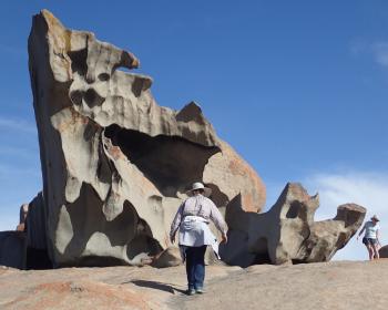 The Remarkable Rocks at Flinders Chase National Park.