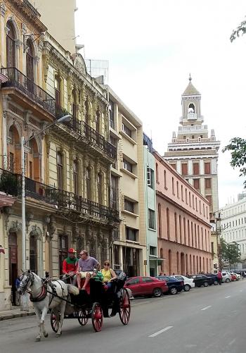 Horse-and-carriage is an exciting way to experience Old Havana.