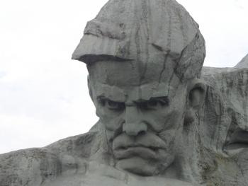Massive “Courage” memorial at Fort Brest, Belarus. Photo by Tony Leisner