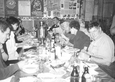 Dinner with The Old Believers in Ulan Ude.