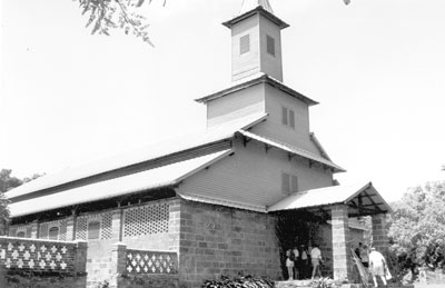 Chapel in the penal colony on Devil’s Island