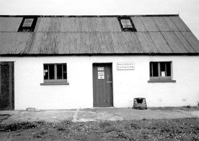 Site of Macurdies Exhibition in Kilmuir, Isle of Skye. Photo: Eisenlau