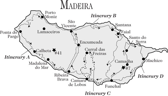 Map of Madeira