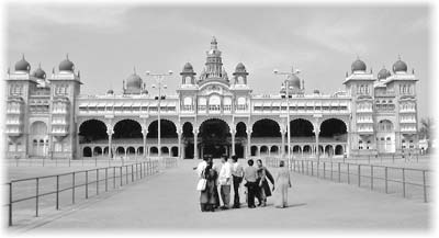 The Amba Vilas Palace in Mysore.