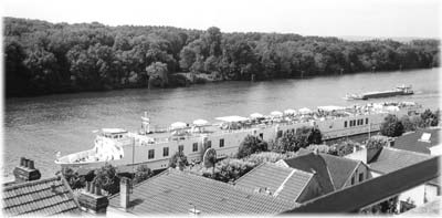 The 5-star M/V Cézanne has been transferred from Provence to Normandy for Peter Deilmann Cruises’ new Seine River programs. Pictured is the vessel docked in Conflans-Ste-Honorine.