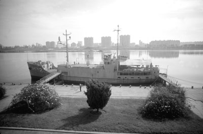 The captured USS Pueblo is now a museum — P’yongyang. 