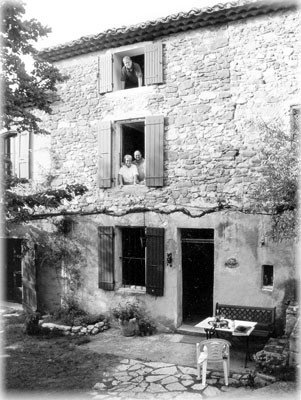 Our 2005 B&B in Gigondas.