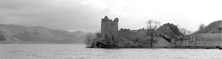 A stunning view of Urquhart Castle’s historic ruins on Loch Ness, as seen on our Jacobite cruise.