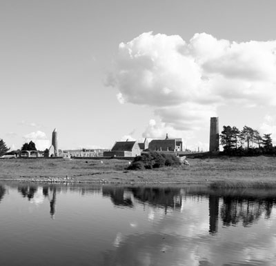 Clonmacnoise is one of the premier monastic heritage sites in Ireland. Photos: Toulmin