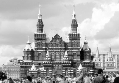 The Historical Museum on Moscow’s Red Square.