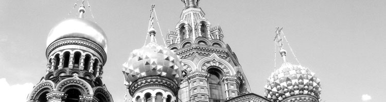 The Church of Our Savior on Spilled Blood in St. Petersburg.