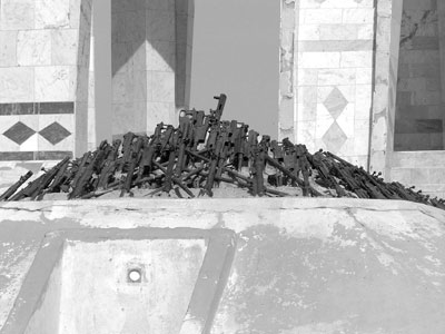 The Tuareg Uprising Peace Memorial in Timbuktu, Mali