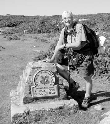 Robert Buckley at St. David’s Head.