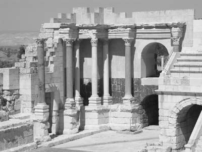 Ruins at Bet She’an. — Photo by Daniel Kacvinski