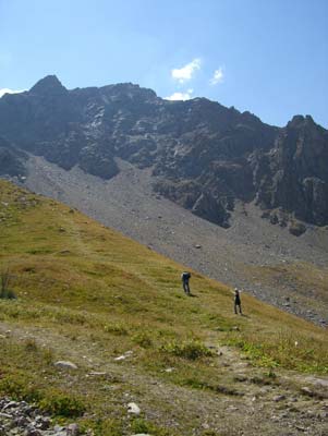 The Tien Shan Mountains in Almaty.