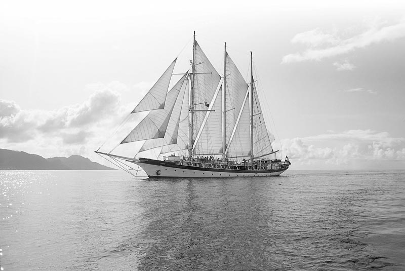 windjammer barefoot cruises ships