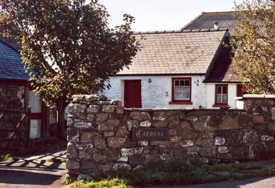 The Caerfai Dairy in St. Davids supplied our lunchtime café with great local cheese.