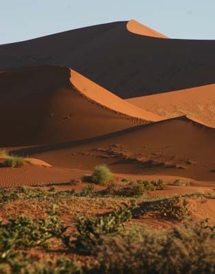 Driving Namibia