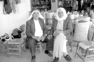 These two longtime friends live in Jabala, Syria. Photos: Kinney