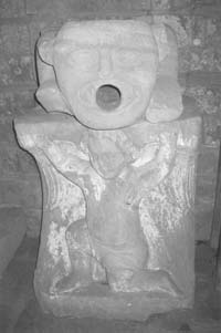 Two “Guaraní Baroque” carvings at Trinidad Mission.