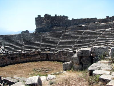 Theater ruins at Xanthos.