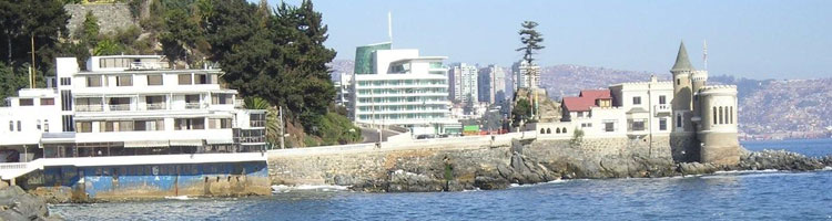 Oceanfront view in Viña del Mar.