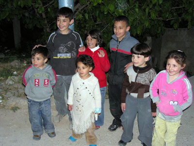 The faces of these kids in Deheishah Refugee Camp in Bethlehem symbolize how strong character can triumph over miserable circumstances.