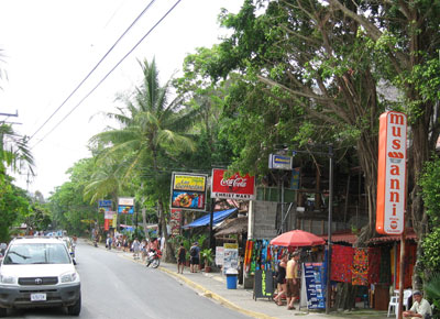 Downtown Manuel Antonio.