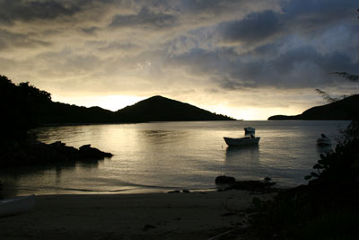 Sunset at Navutu Stars. Photo by Jeff Russell