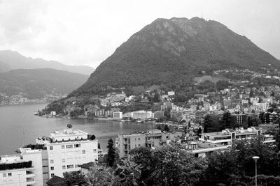 Paradiso, Monte San Salvatore and Lake Lugano — Switzerland. Photo: Addison