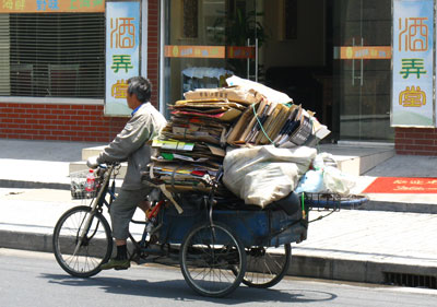 Shanghai street scene.