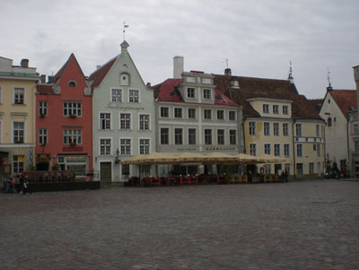 A glimpse of Tallinn’s Old Town.