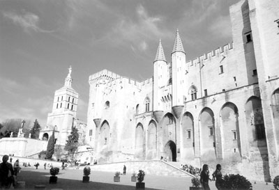 Palace of the Popes in Avignon. Photo: Kofoed