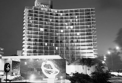 In 1979, I stayed at Hotel Riviera Havana 