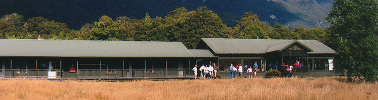 Glade House, our first stop along the track. — Photo by Marc O’Brien