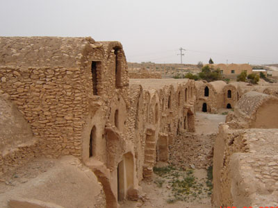 Ksar Haddada, featured in the movie “Star Wars.”