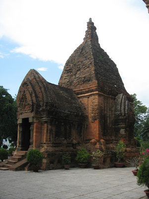 One of the structures at Po Nagar Cham towers.