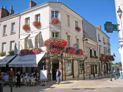 The charming village of Amboise.