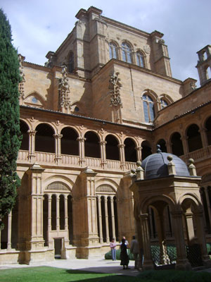The Convent of St. Stephen in Salamanca.