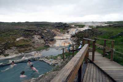 Hveravellir hot springs.