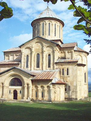 The 12th-century Gelati Monastery near Kutaisi, Georgia, is filled with amazing frescoes. Photos: Keck