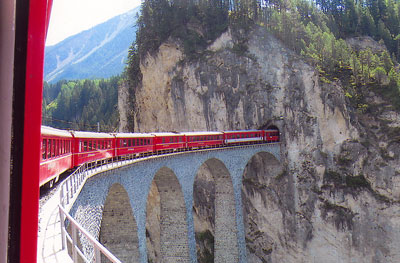 The Bernina Express.